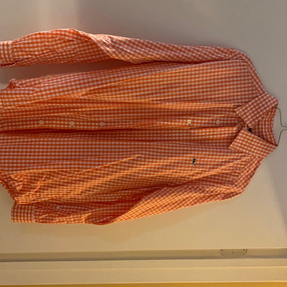 Vineyard Vines Orange Button Down. - image 1